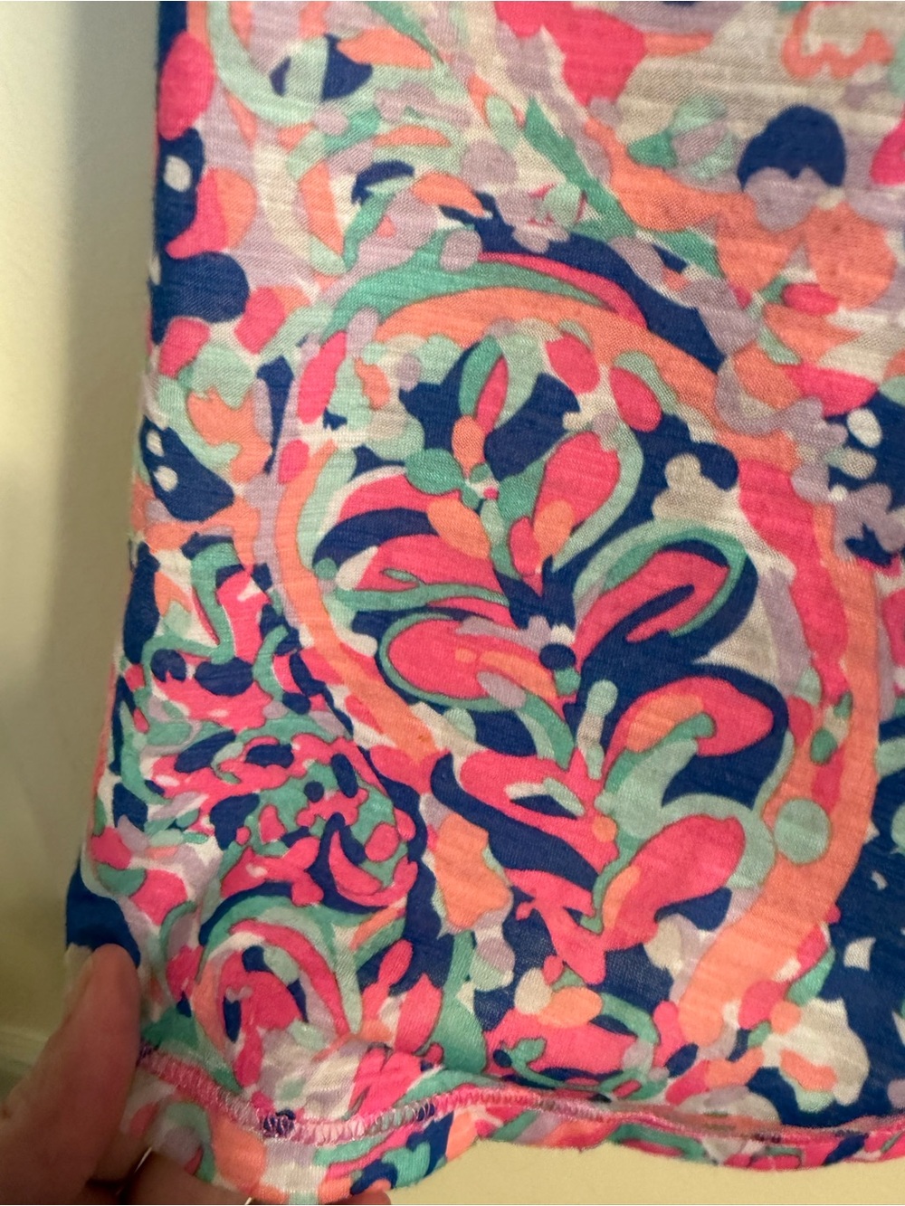 Lilly Pulitzer Razorback top extra small - Picture 2 of 4